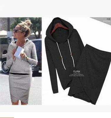 Winter Clothing Gear - 2 Pieces Women Stes European Style