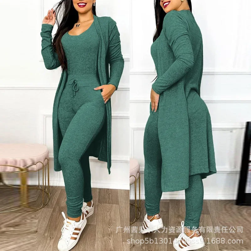Winter Clothing Women Sale - 2026 Jumpsuit & Coat Set Autumn