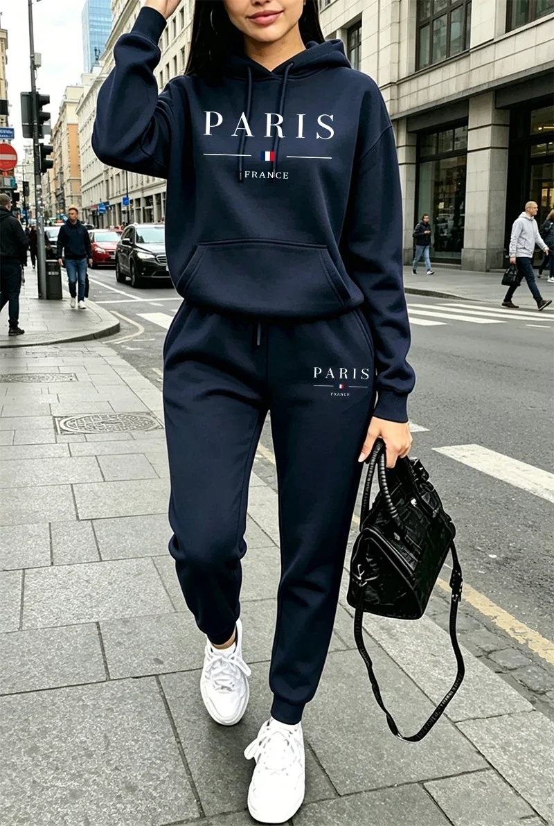 Winter Clothing Women Sale - Urban Streets Hoodie Pants Sportswear Hot
