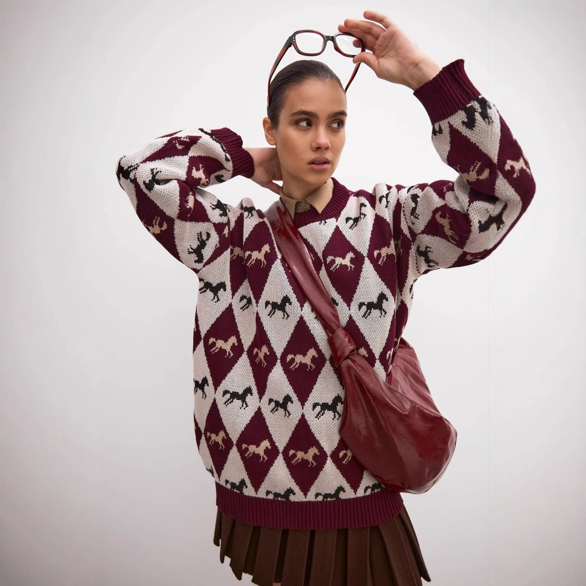 Winter Clothing Trends 2025 - Zekye Knitwear Crew Neck Sweater Knitted