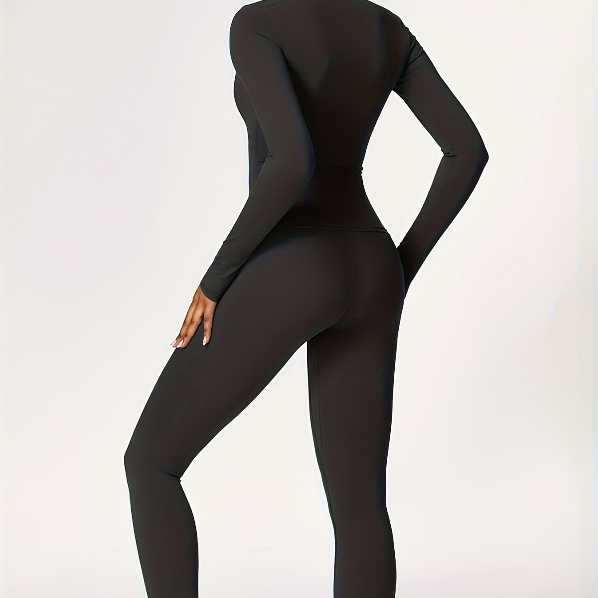 Tight-fitting yoga suit slim l - Winter Clothing For 评论和价格