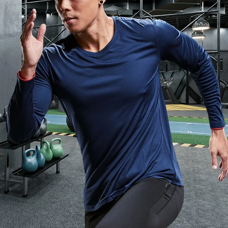 Men Running Sport Shirts Tops  - Winter Clothing Gear 评论和价格