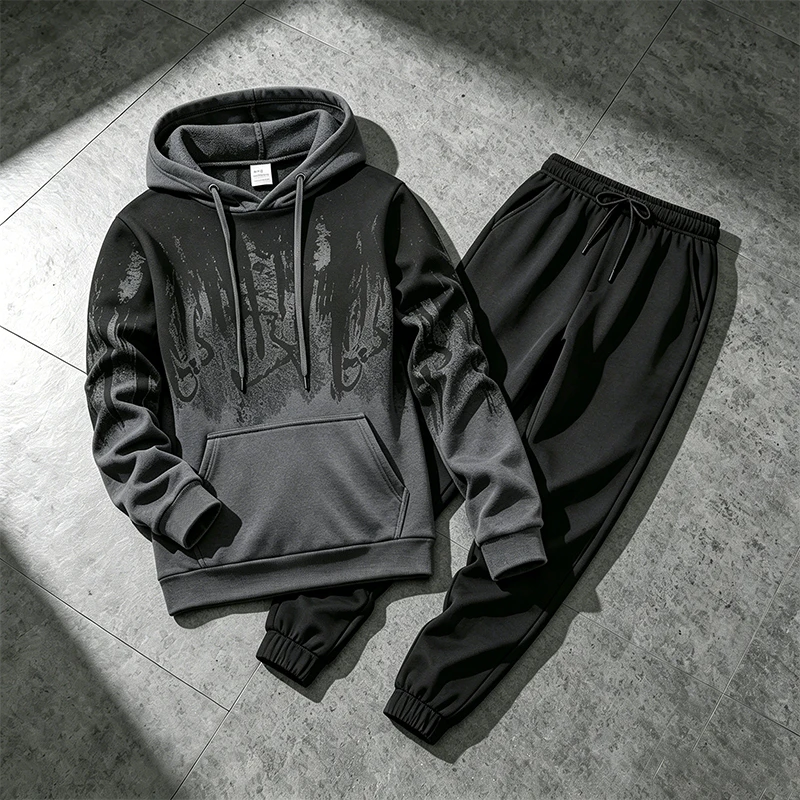 Autumn Winter Men's Hoodies Tr - Winter Clothing For 评论和价格