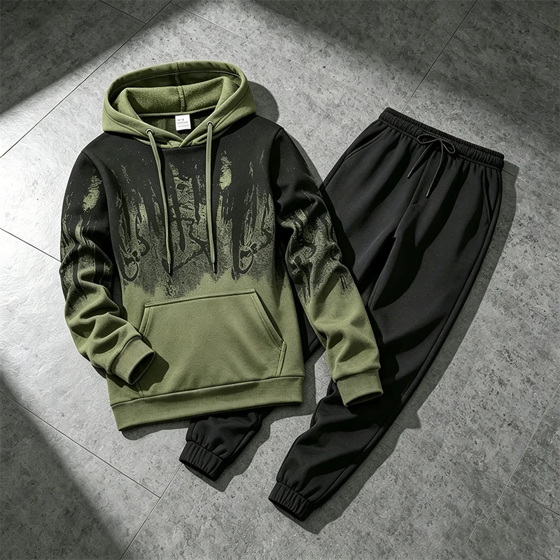 Autumn Winter Men's Hoodies Tr - Winter Clothing For 评论和价格