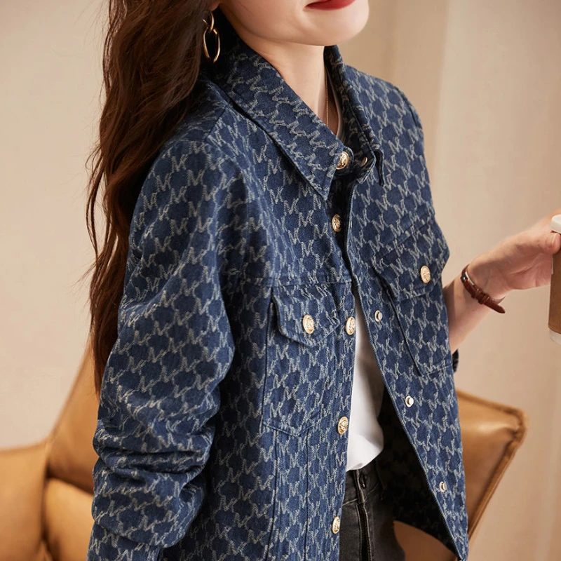 Blue Women's Denim Jackets wit - Winter Clothing On Sale Women'S 评论和价格