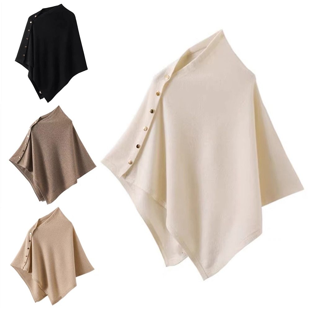 New with Button Pashmina Shawl - Winter Clothing Women Sale 评论和价格