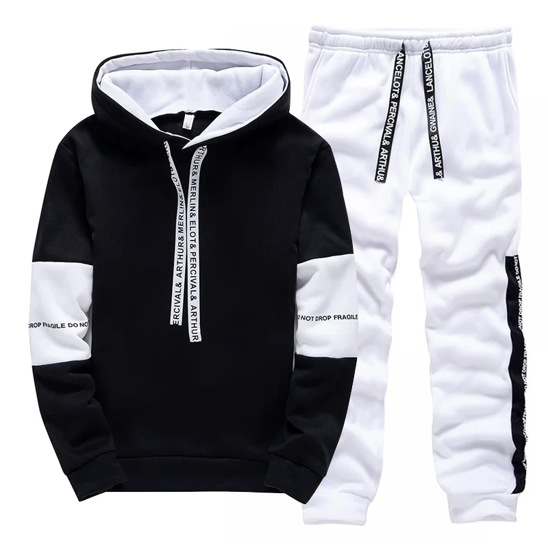 Tracksuit for Man Casual Hoode - Winter Clothing For 评论和价格