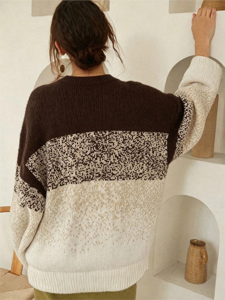 Women's Plus Size Casual Knitt - Winter Clothing For Plus Size Women 评论和价格