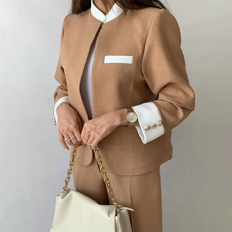 Pants Sets Two Piece Suit Eleg - Winter Clothing Sales 评论和价格