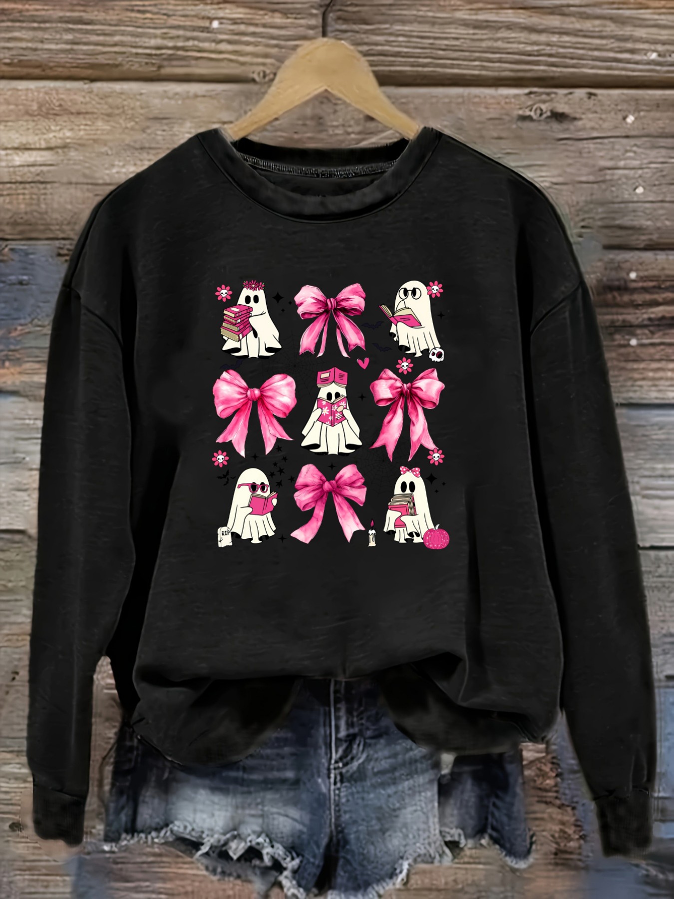 Women's Casual Long Sleeve Cre - Winter Clothing For 评论和价格