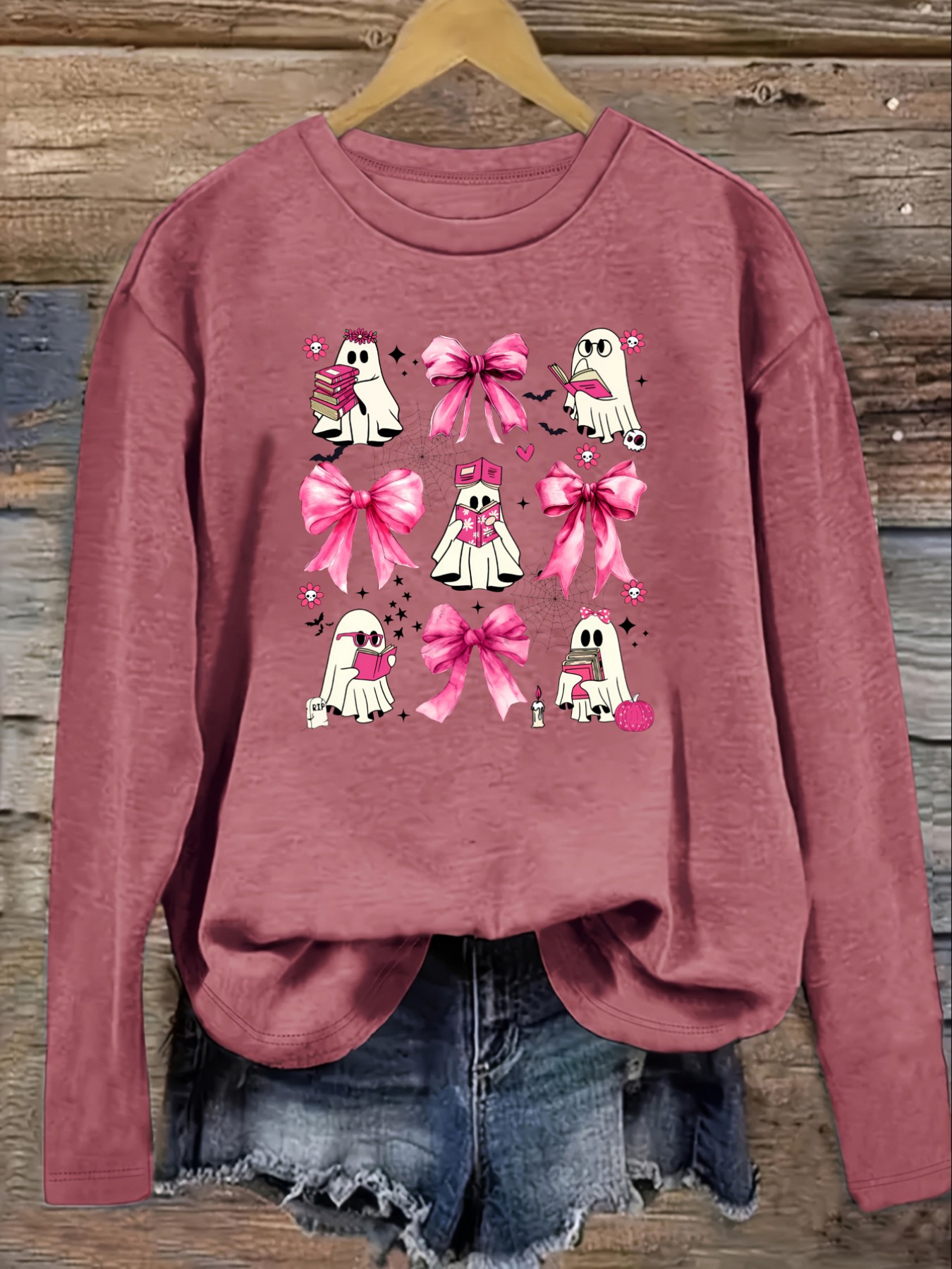 Women's Casual Long Sleeve Cre - Winter Clothing For 评论和价格