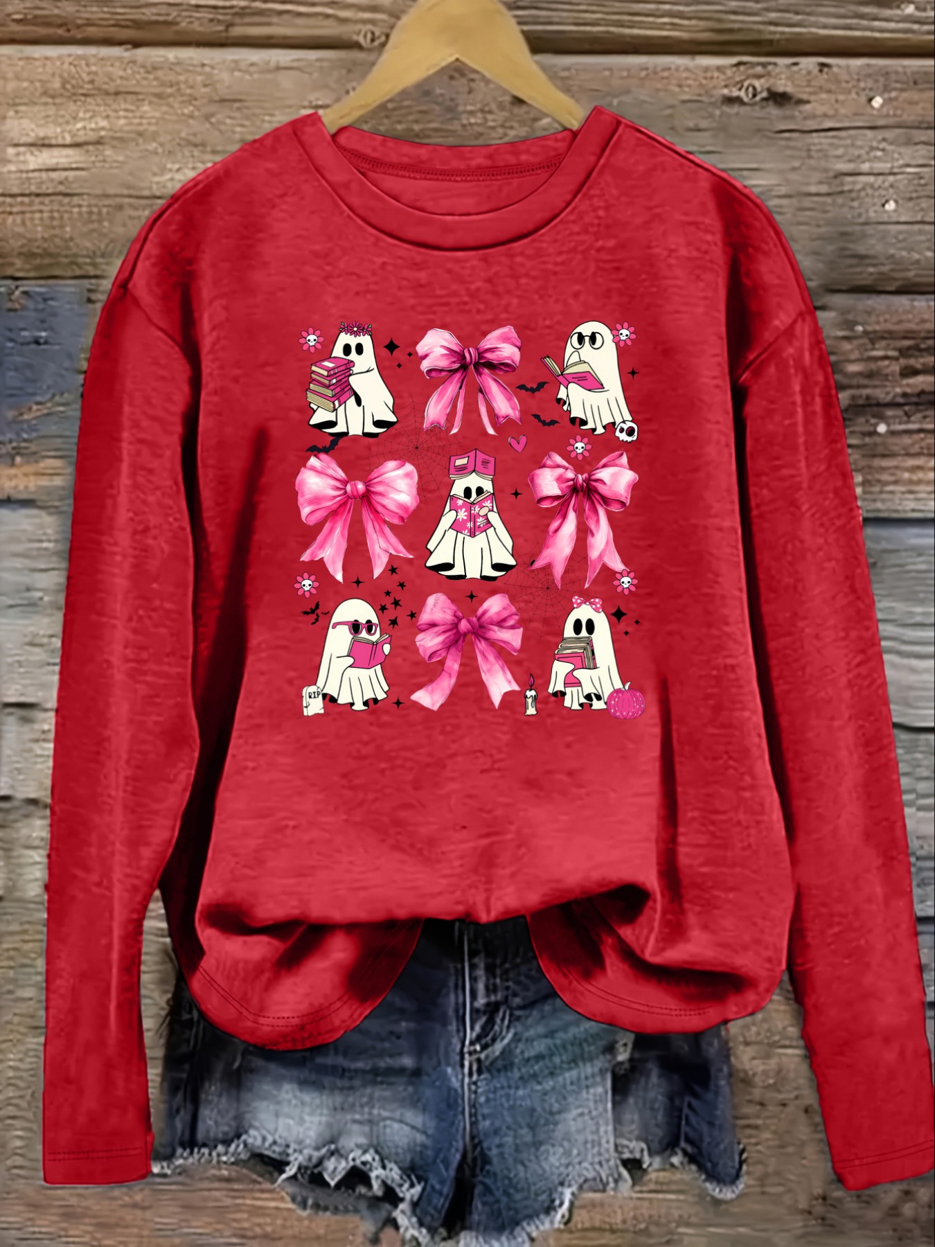 Women's Casual Long Sleeve Cre - Winter Clothing For 评论和价格
