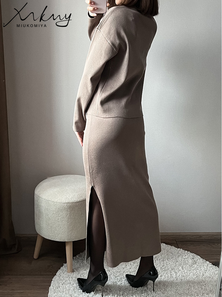 Purple Women Two Piece Set Bod - Winter Wear Clothes 评论和价格