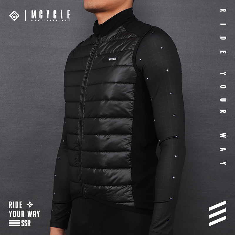 Mcycle Winter Fleece Warm Wint - Padded Vest Gilet 评论和价格