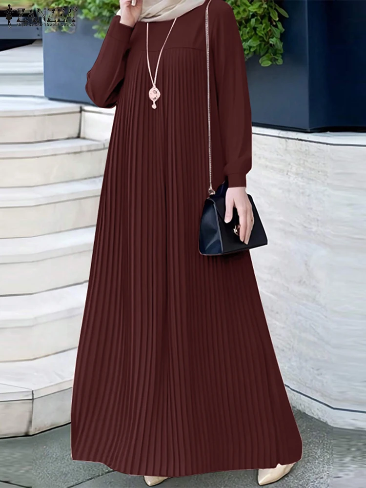 2025 ZANZEA Muslim Abaya Hijab - Winter Clothing Trends 2025 评论和价格