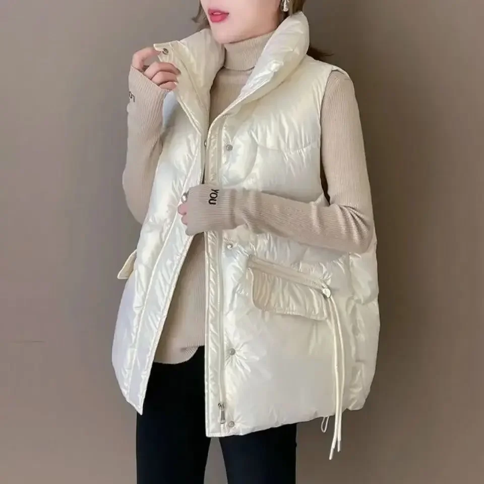 Down Waistcoat Woman Half Quil - Winter Clothing On Sale Women'S 评论和价格