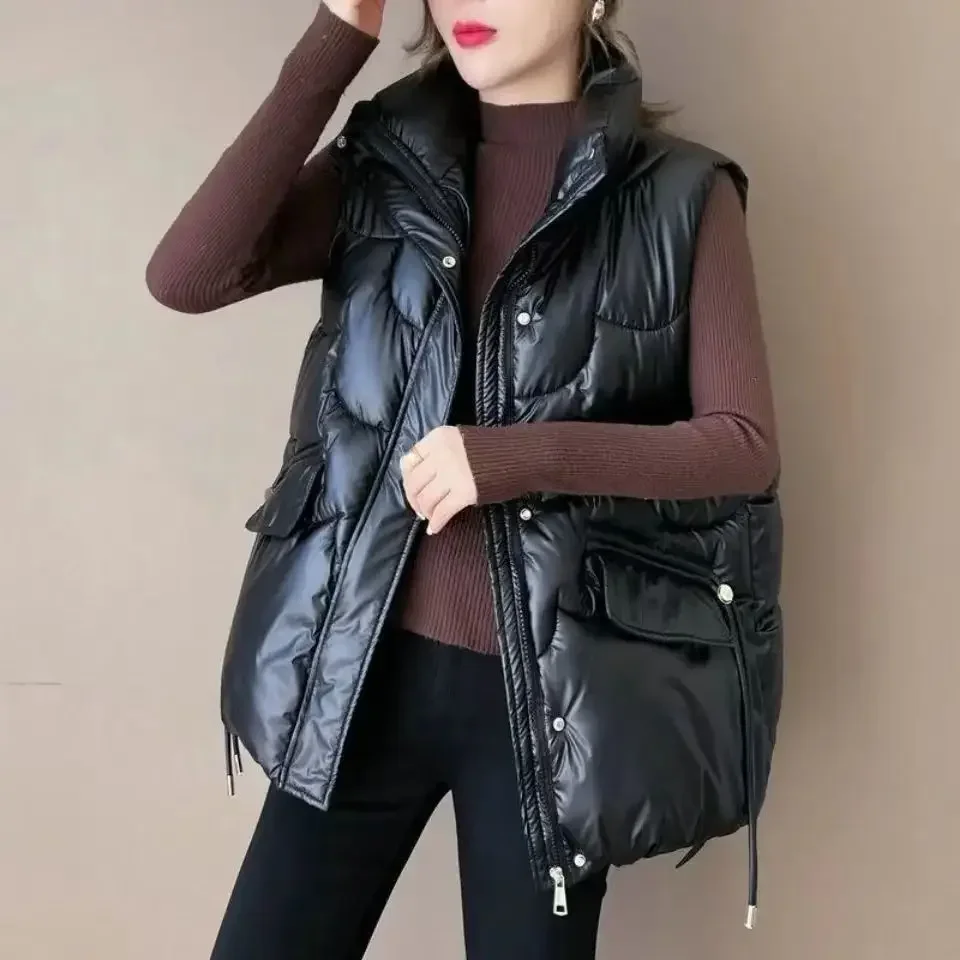 Down Waistcoat Woman Half Quil - Winter Clothing On Sale Women'S 评论和价格