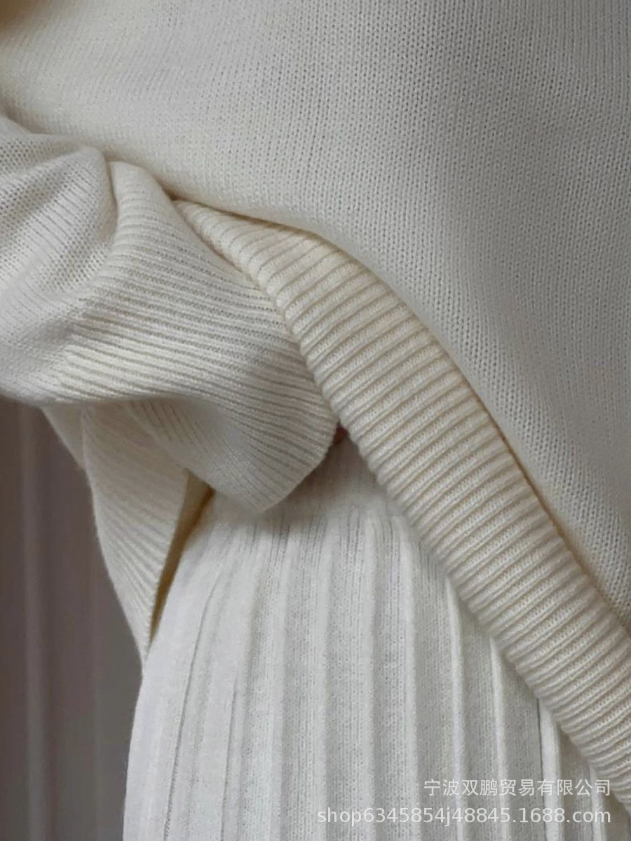 Autumn Solid Color O-neck Swea - Winter Clothing Gear 评论和价格