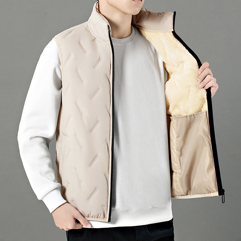 Men's Winter Fleece Lined Quil - Padded Vest Gilet 评论和价格