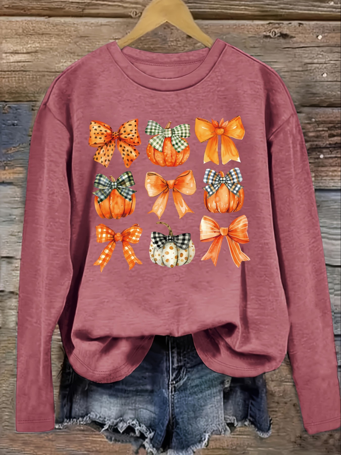 Women's Casual Long Sleeve Cre - Winter Clothing For 评论和价格