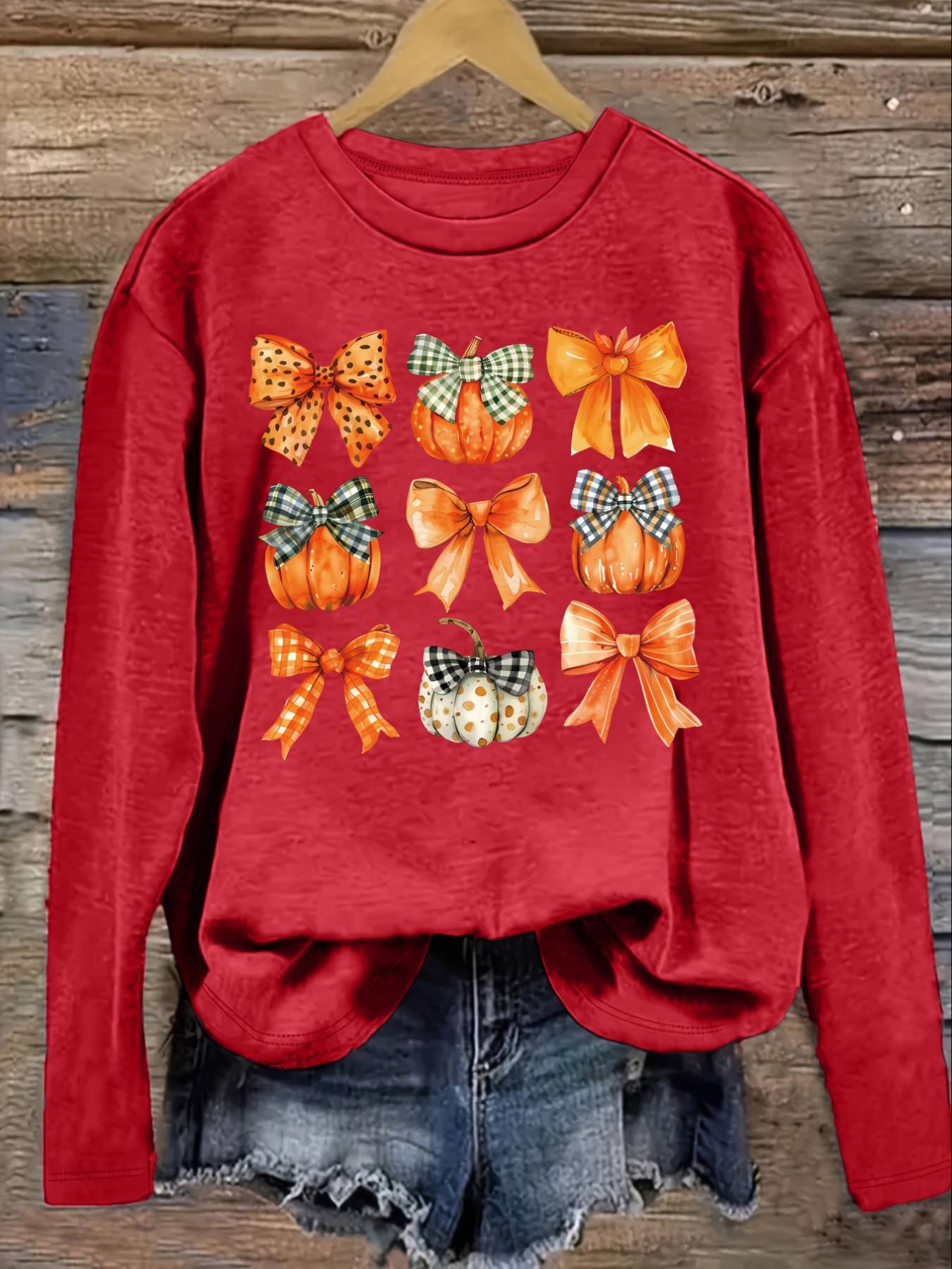 Women's Casual Long Sleeve Cre - Winter Clothing For 评论和价格