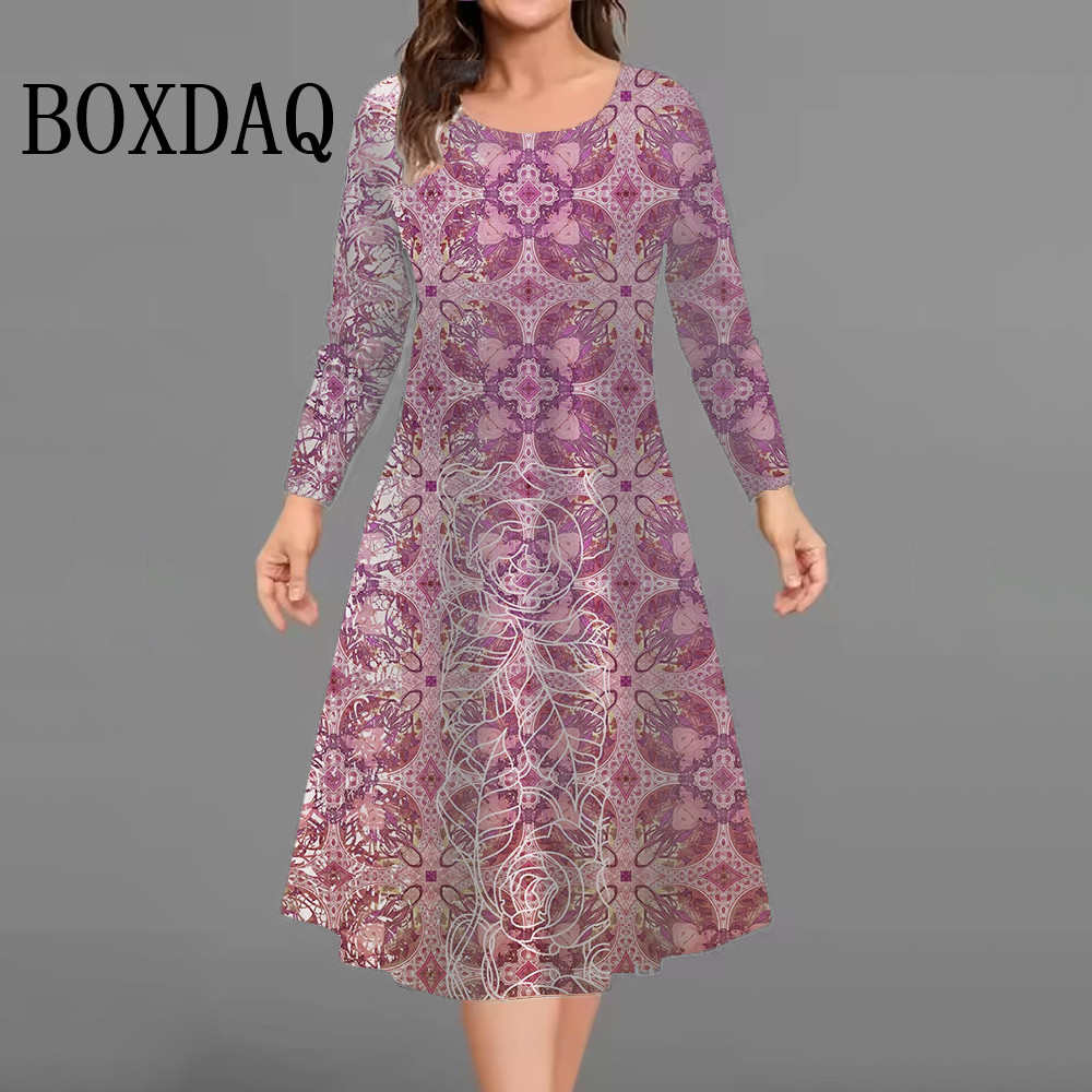 New Fashion Elegant Women Dres - Winter Clothing For Plus Size Women 评论和价格