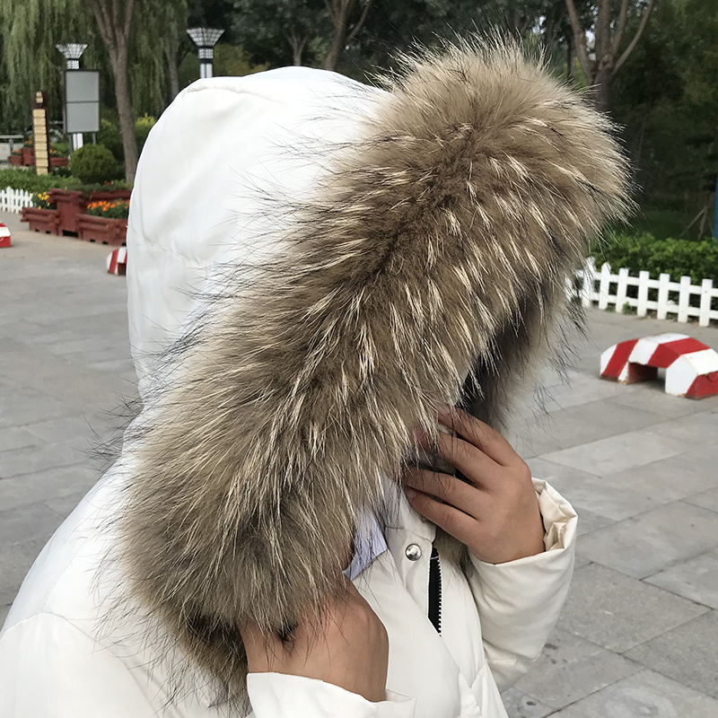 Real Fur Collar for Coat Parka - Winter Clothing Women Sale 评论和价格