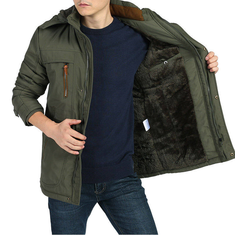 Thick Warm Outerwear Big Size  - Winter Clothing Brands 评论和价格