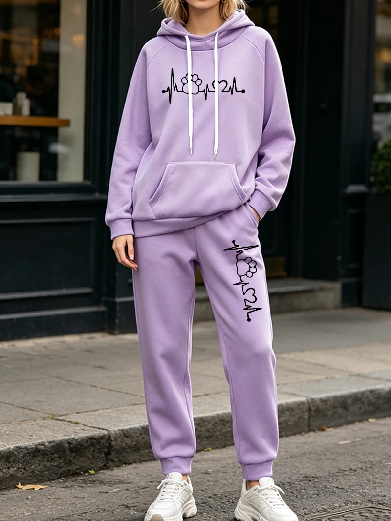 Fashion Women's 2 Pcs Sets Aut - Winter Clothing For 评论和价格
