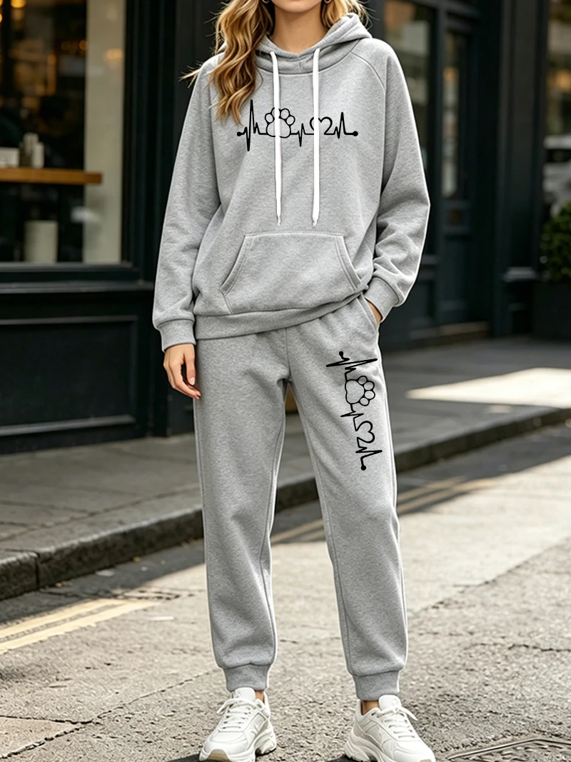 Fashion Women's 2 Pcs Sets Aut - Winter Clothing For 评论和价格
