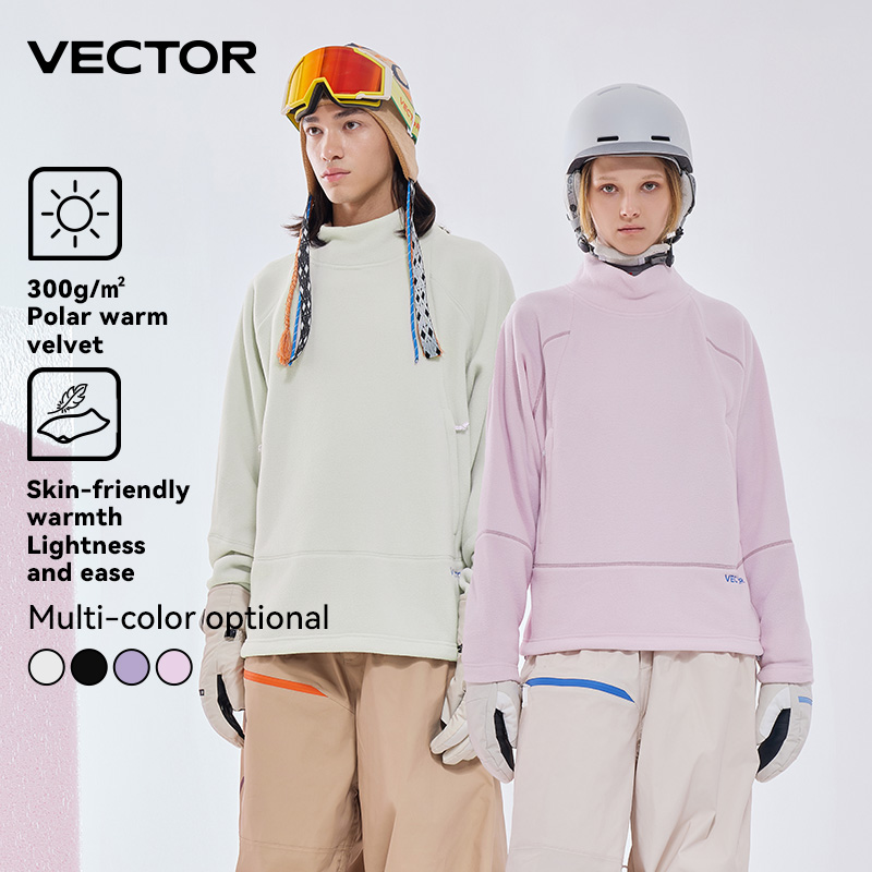 VECTOR Fleece Jacket Woman Men - Winter Clothing Vector 评论和价格