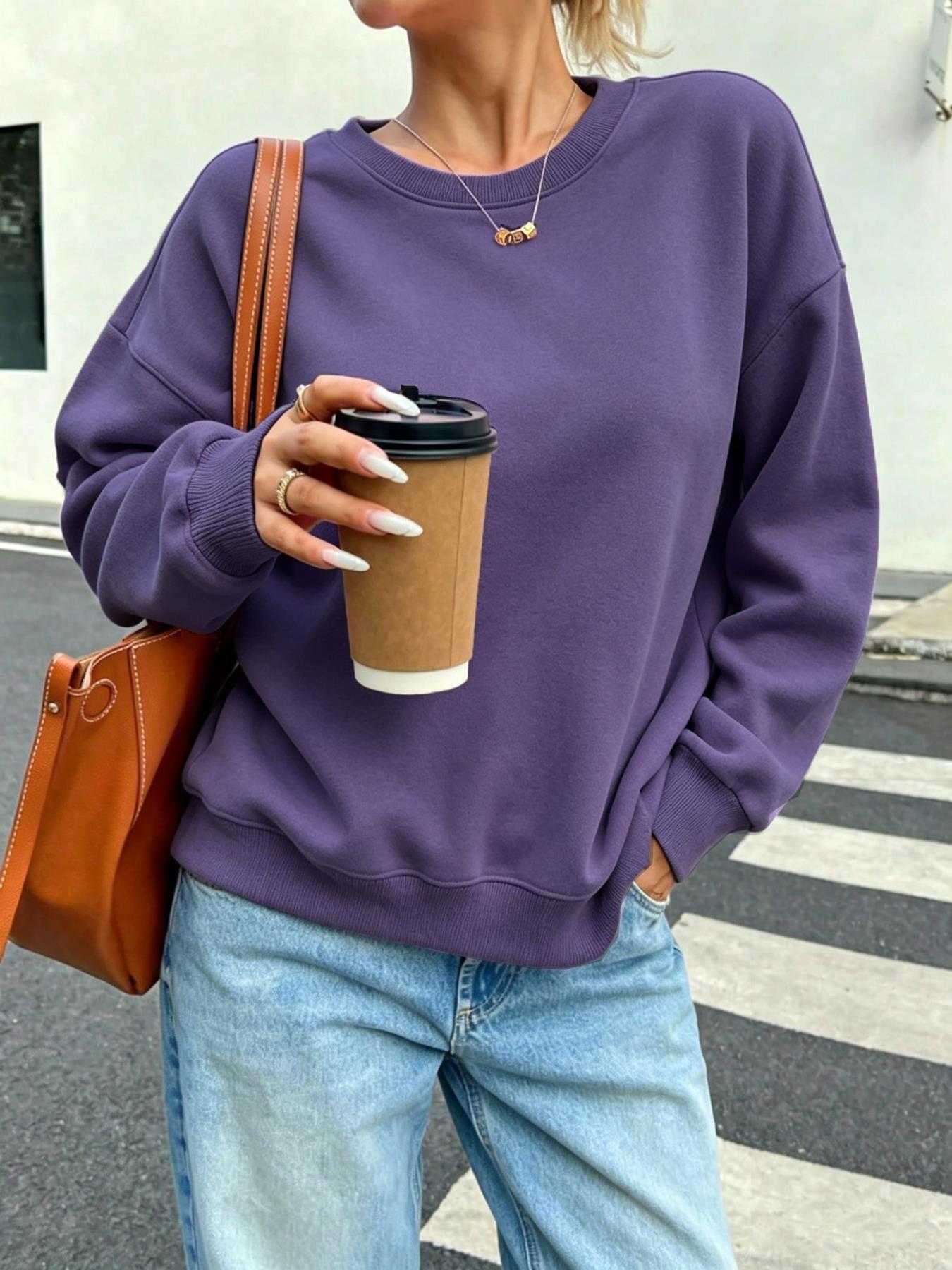Solid Women's Casual Sweatshir - Winter Clothing On Sale Women'S 评论和价格