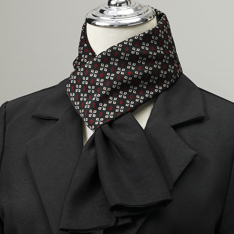 Men's Scarf Imitation Silk Nec - Winter Clothing Gear 评论和价格