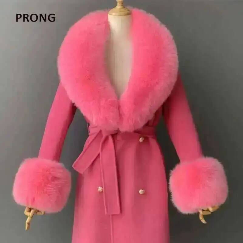 Real Fur Collar And Cuffs Set  - Winter Clothing Women Sale 评论和价格