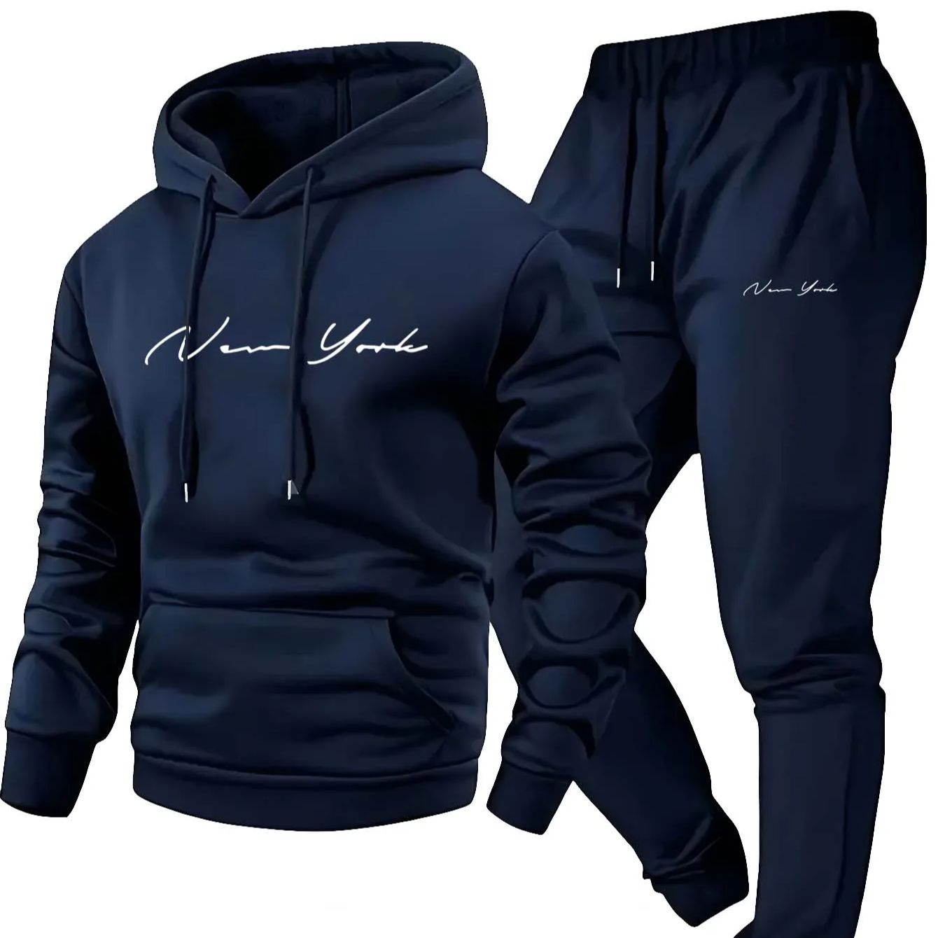 2026 New York Themed Men's Sof - Winter Wear Clothes 评论和价格