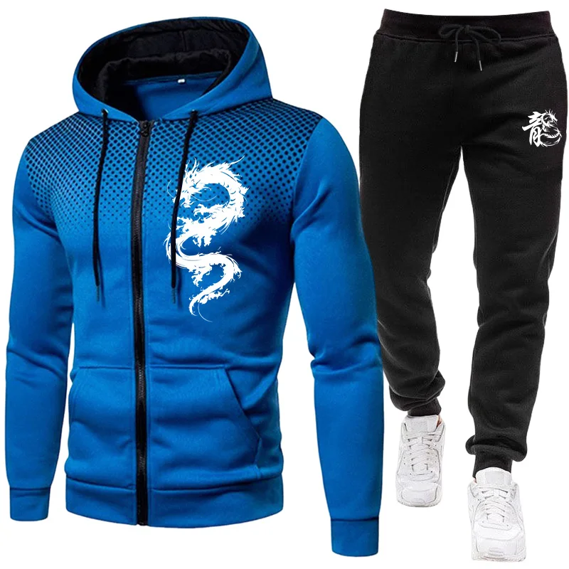Men's Paris Dragon Pattern Fas - Winter Clothing Gear 评论和价格