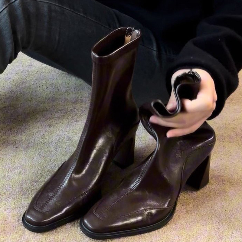 High Heels Women’s Ankle Boots - Winter Clothing Trends 2025 评论和价格