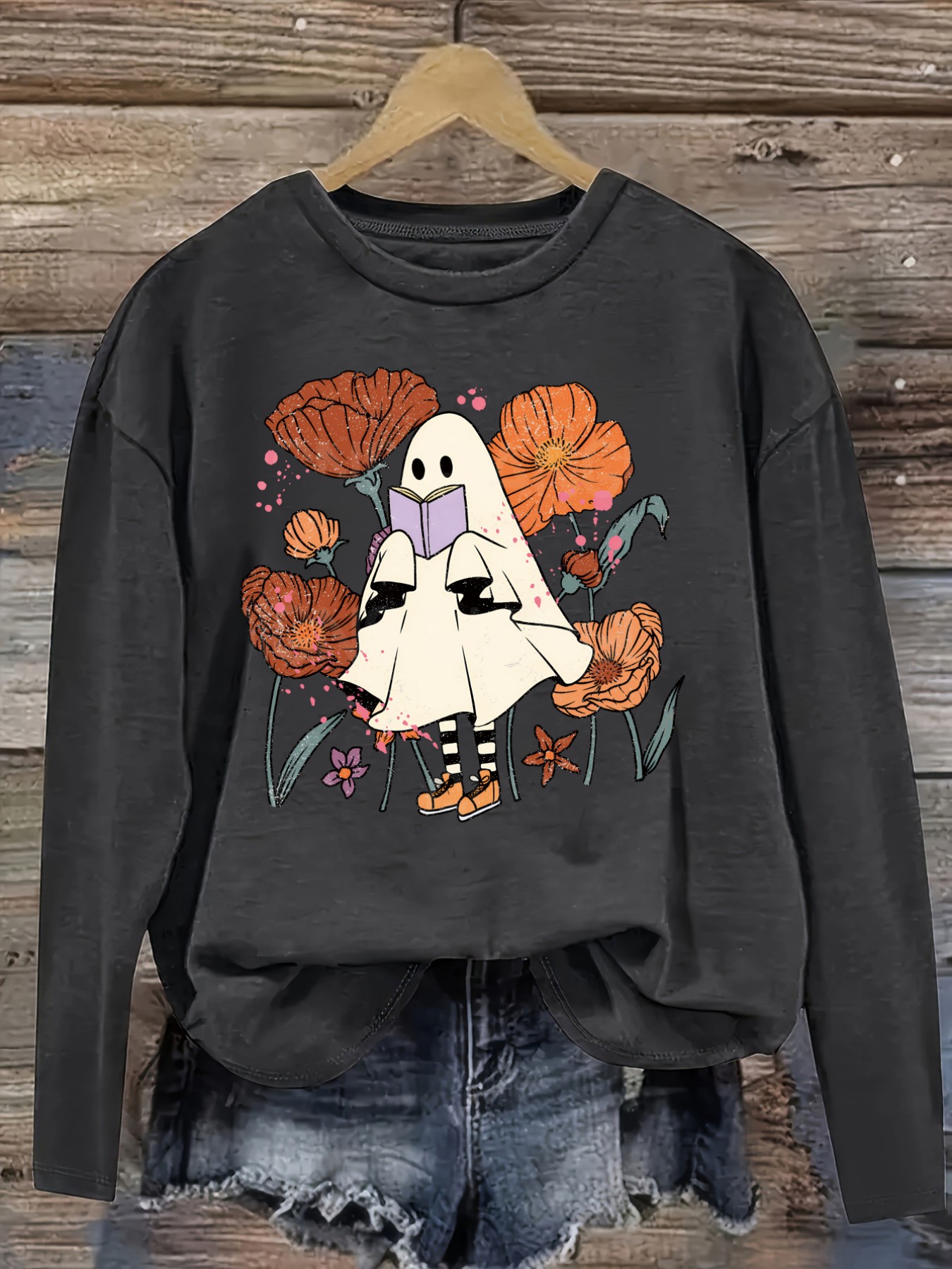 Women's Casual Long Sleeve Cre - Winter Clothing For 评论和价格