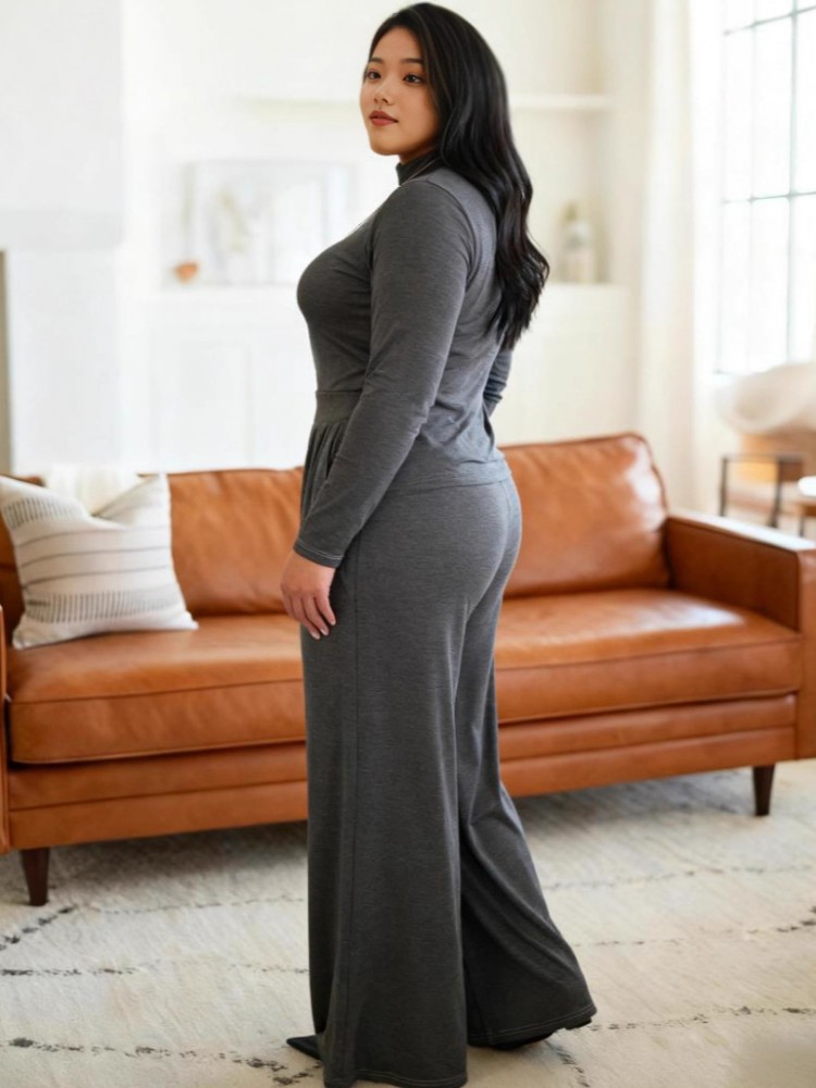 2 Two Piece Women Sets 2025 Ne - Winter Clothing For Plus Size Women 评论和价格